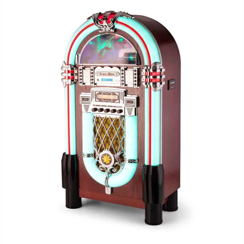 Auna Graceland XXL BT, jukebox s bluetooth USB SD AUX CD FM/AM – Obrázok 4