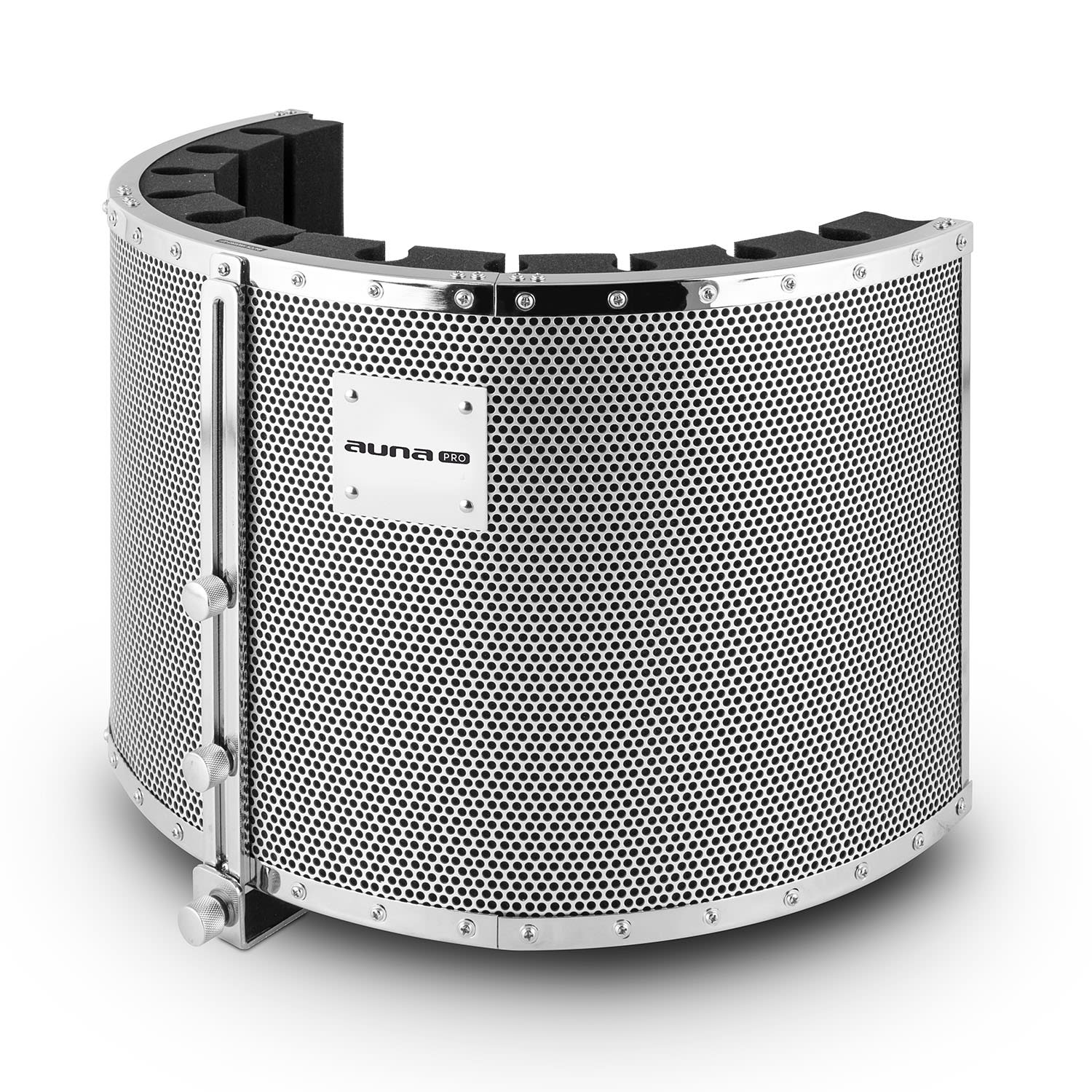 Auna Pro MP32 MKII, strieborný, mikrofónový absorbčný panel, vrátane adaptérav – Obrázok 4
