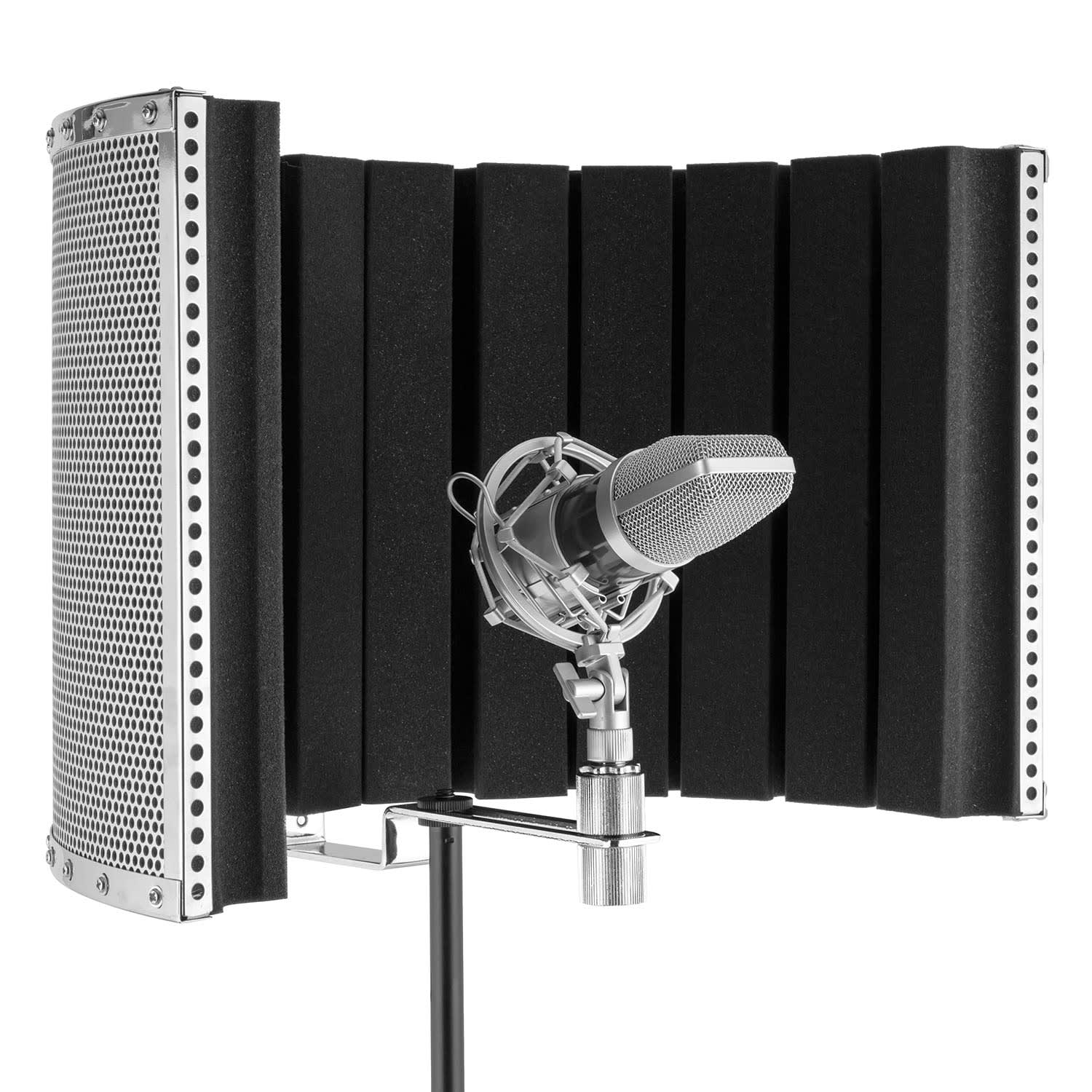 Auna Pro MP32 MKII, strieborný, mikrofónový absorbčný panel, vrátane adaptérav – Obrázok 5
