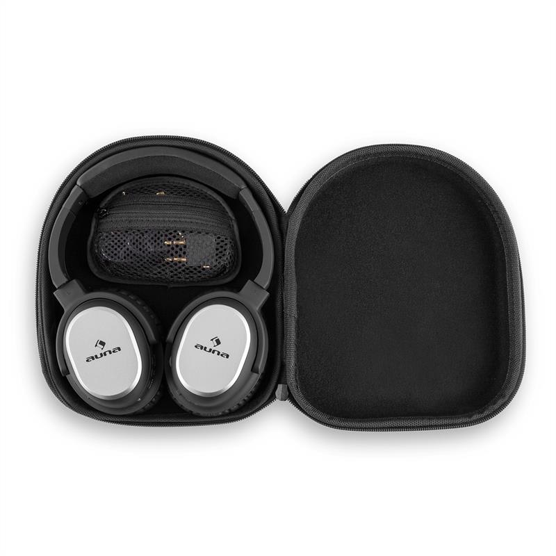 Auna BNC-10, slúchadlá s aktívnym potláčaním vonkajšieho šumu, bluetooth 4.1, batéria – Obrázok 5