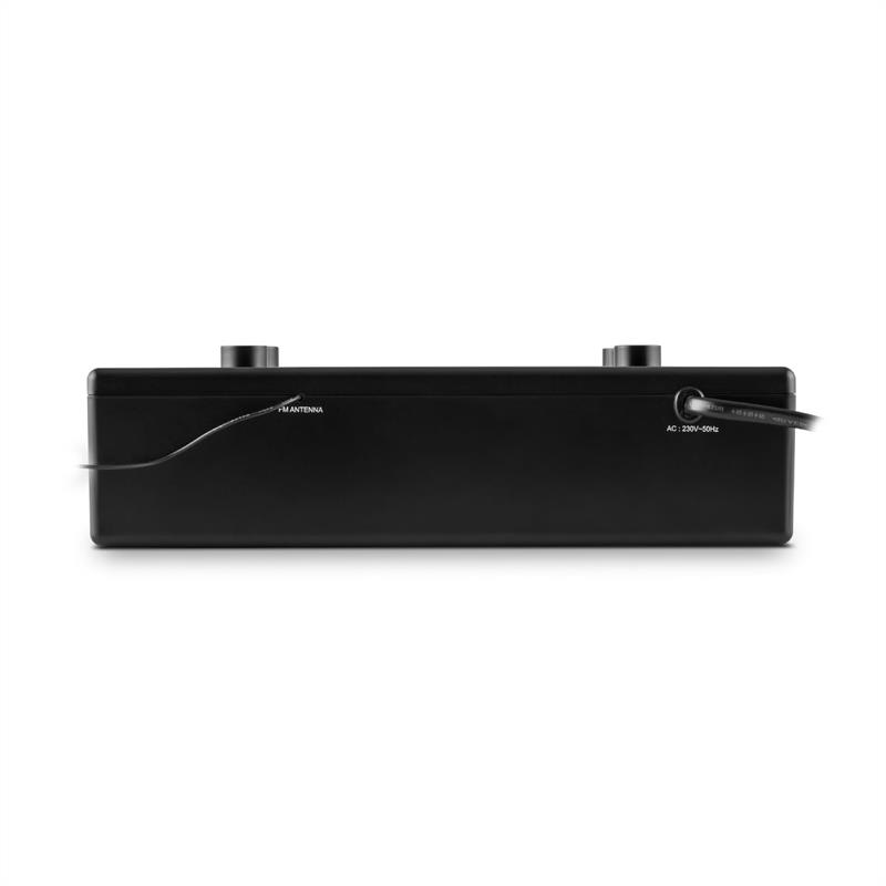 Auna KR 100 BK, zospodu zabudovateľné kuchynské rádio, bluetooth, mikrofón, USB, MP3, headset – Obrázok 4