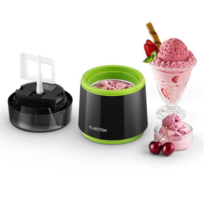 Klarstein Bacio Nero, 0,8l, čierno-zelený, zmrzlinovač – Obrázok 4
