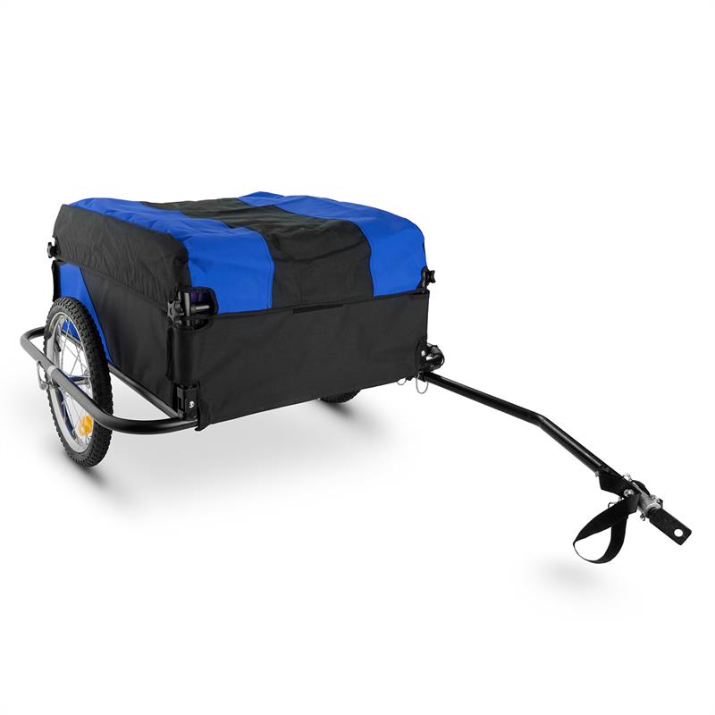 DURAMAXX Mountee, 130 l, 60 kg, príves na bicykel, nákladný vozík, oceľová tyč