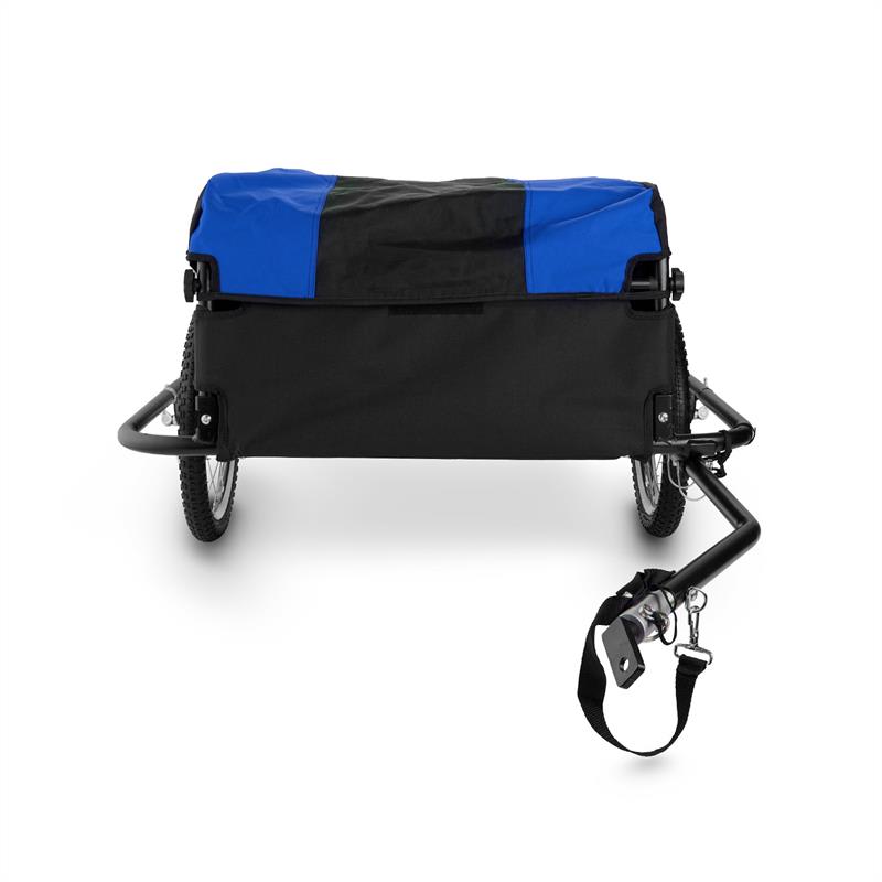 DURAMAXX Mountee, 130 l, 60 kg, príves na bicykel, nákladný vozík, oceľová tyč – Obrázok 3
