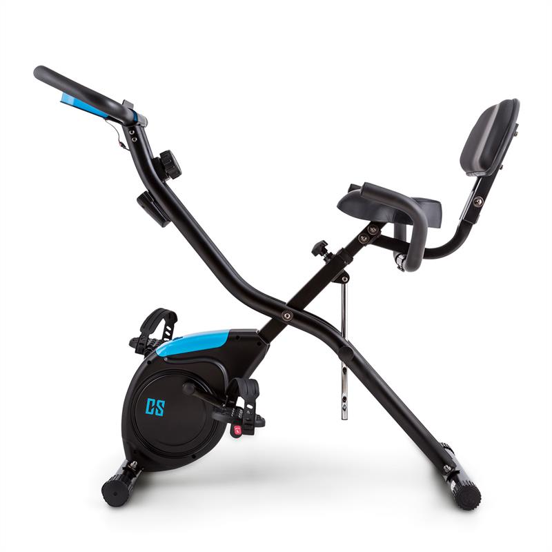 Capital Sports Azura 2, domáci rotoped, stacionárny bicykel, cyklotrenažér, X-bike, záťažové koleso 3 kg – Obrázok 3
