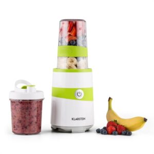 Klarstein Vitalic, 1000W, biely, stojaci smoothie mixér, 2 čepieľkové nadstavce
