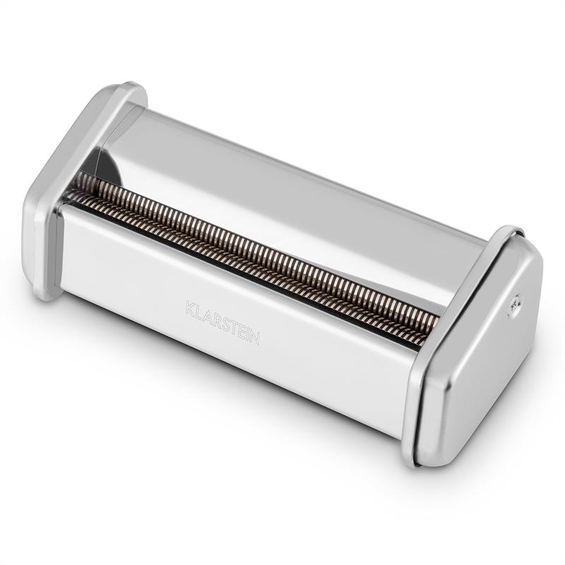 Klarstein Siena Pasta Maker, 1 mm, násada na prípravu rezancov, príslušenstvo, nehrdzavejúca oceľ – Obrázok 4