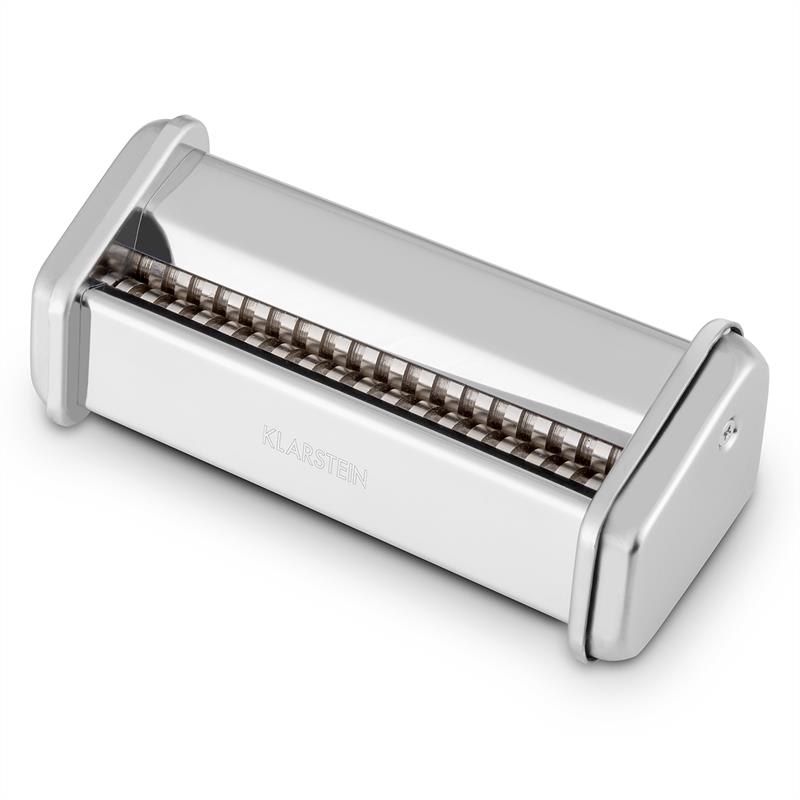Klarstein Siena Pasta Maker, 4 mm, násada na prípravu rezancov, príslušenstvo, nehrdzavejúca oceľ – Obrázok 5