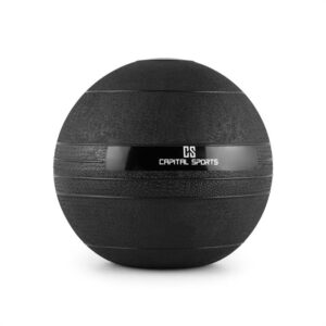 Capital Sports Groundcracker, čierny, 10 kg, slamball, guma