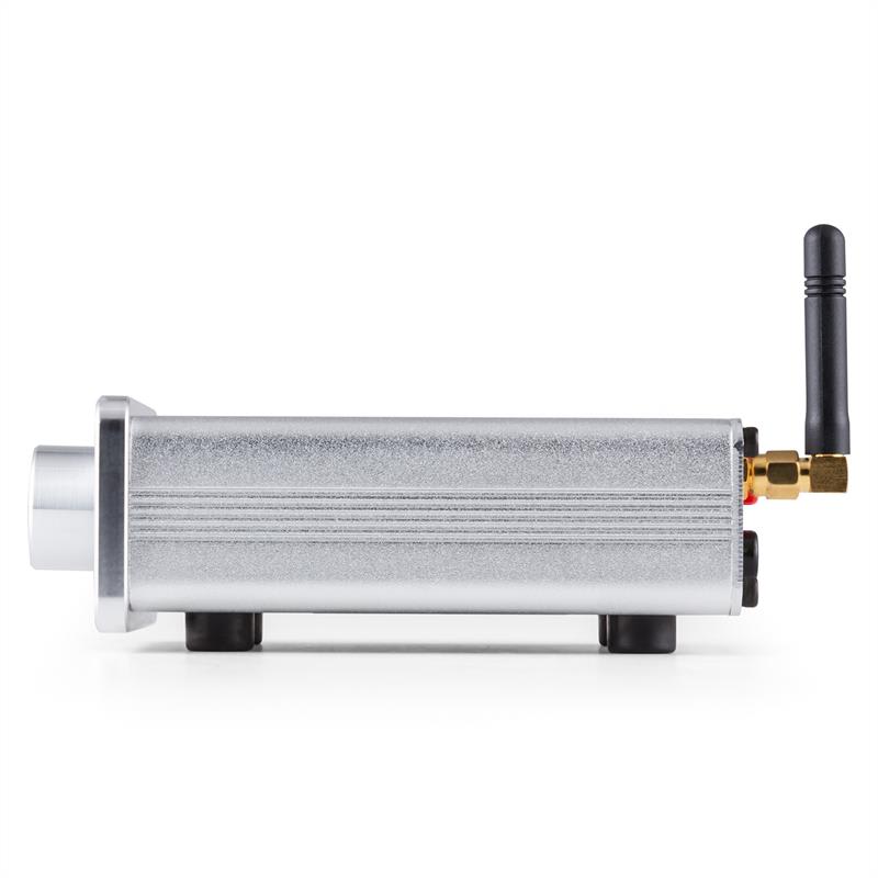 Auna BT-Bro, 40W RMS, strieborný, mini stereo zosilňovač, trieda D, bluetooth, hliník – Obrázok 4