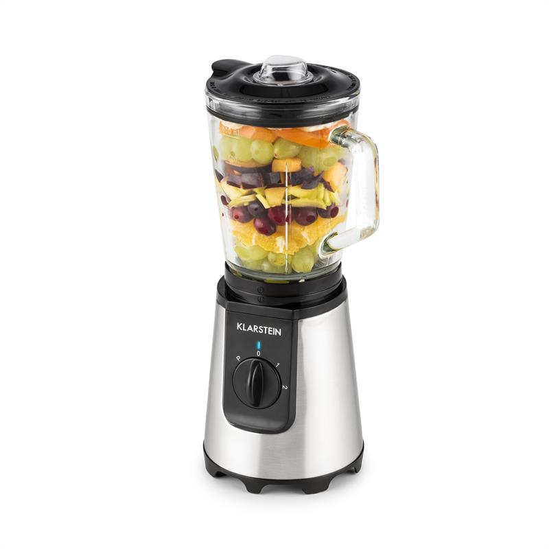 Klarstein Shiva, 350 W, čierna, stojaci mixér, mini smoothiemaker, 0,8l, bez PBA – Obrázok 3