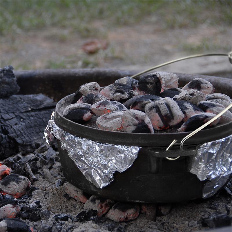 Klarstein Hotrod 145, liatinový hrniec, BBQ hrniec, 11,4 l, liatina, čierny – Obrázok 2