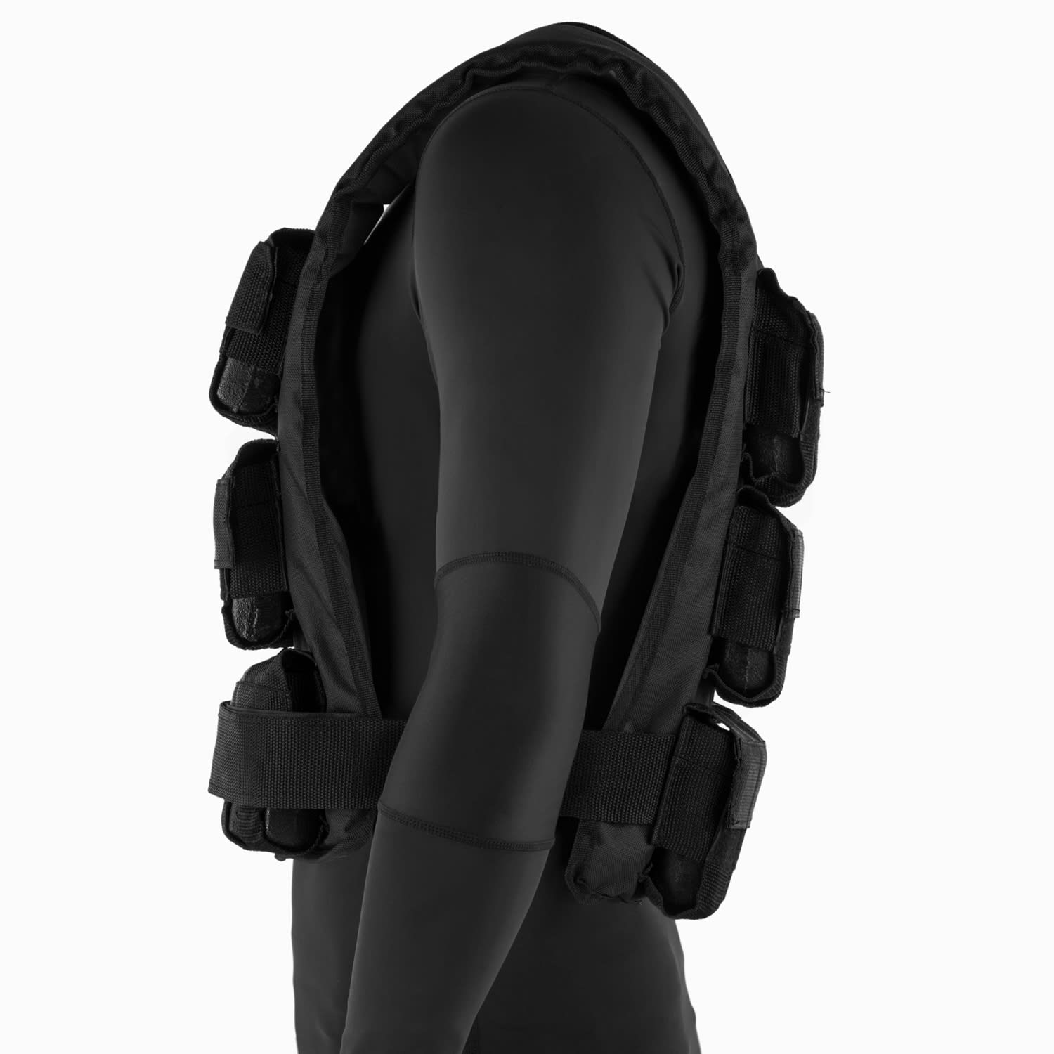 Capital Sports Monstervest, záťažová vesta, 30 kg, univerzálna veľkosť, nylon, čierna – Obrázok 4