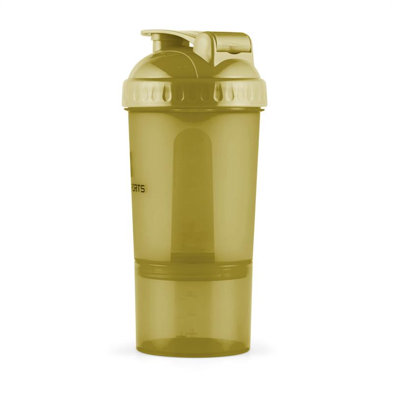 Capital Sports Shakster, šejker na proteínový nápoj, 600 ml, miešacia gulička, dóza na tabletky, zelený – Obrázok 3