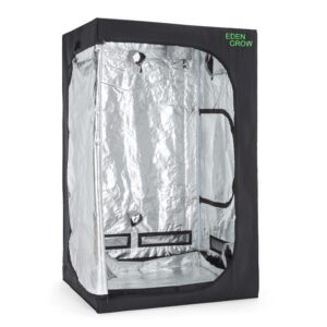 OneConcept Eden Grow L, pestovateľský box, domáce pestovanie, interiérový, 120 x 120 x 200 cm