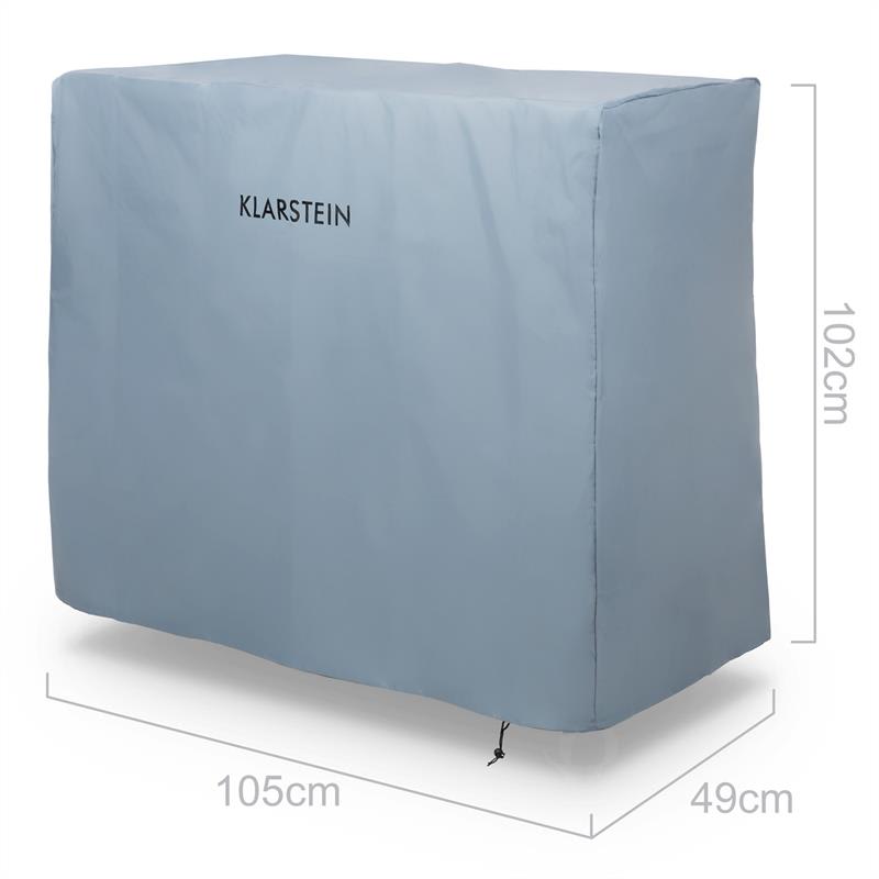Klarstein Protector 105, kryt na gril, 49 x 102 x 105 cm, vrátane tašky – Obrázok 5