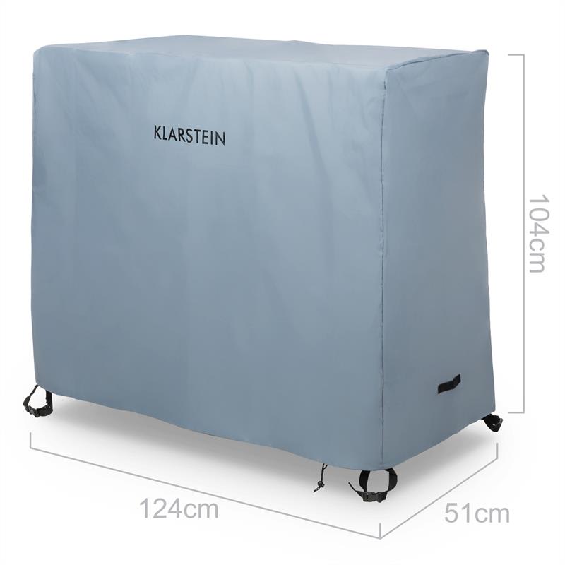 Klarstein Protector 124PRO, kryt na gril, 51 x 104 x 124 cm, vrátane tašky – Obrázok 5