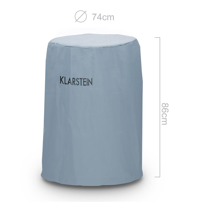 Klarstein Protector 74, kryt na gril, 86 x 74 cm, vrátane tašky – Obrázok 5