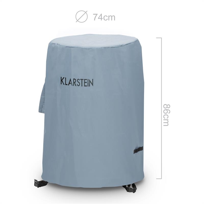 Klarstein Protector 74PRO, kryt na gril, 86 x 74 cm, vrátane tašky – Obrázok 5