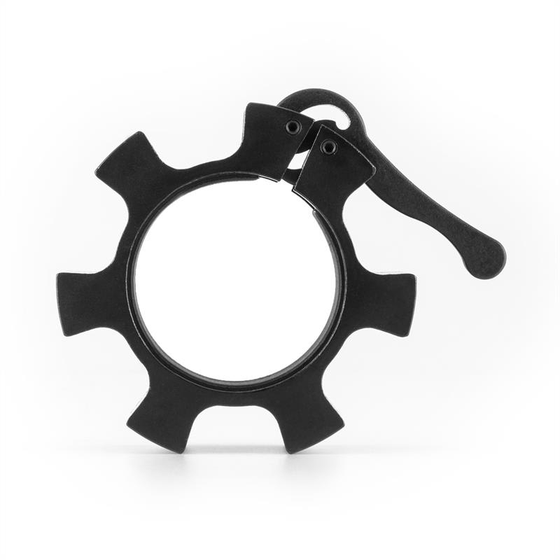 Capital Sports Tigthor, čierne, uzávery na činky, pár, 50 mm – Obrázok 3