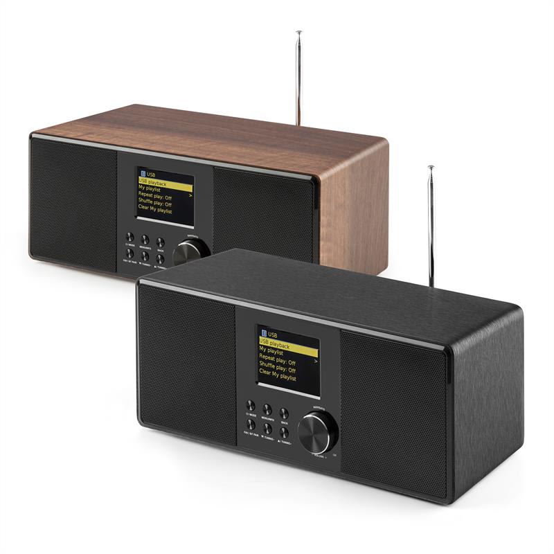 Auna Connect 120, internetové rádio, bluetooth, WLAN, DAB/DAB+, FM, RDS, USB, AUX – Obrázok 4