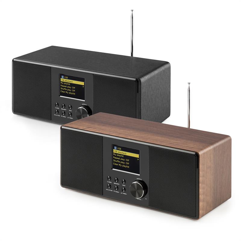 Auna Connect 120, internetové rádio, bluetooth, WLAN, DAB/DAB+, FM, RDS, USB, AUX – Obrázok 4