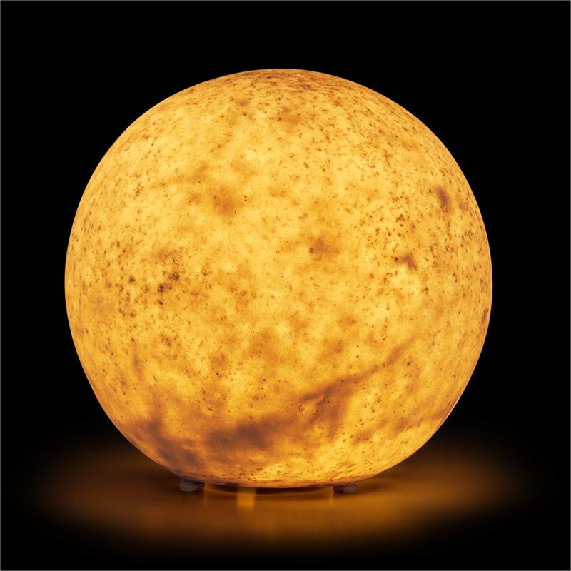 Blumfeldt Gemstone L, záhradné svietidlo, 33 x 31 cm, vzhľad prírodného kameňa – Obrázok 3