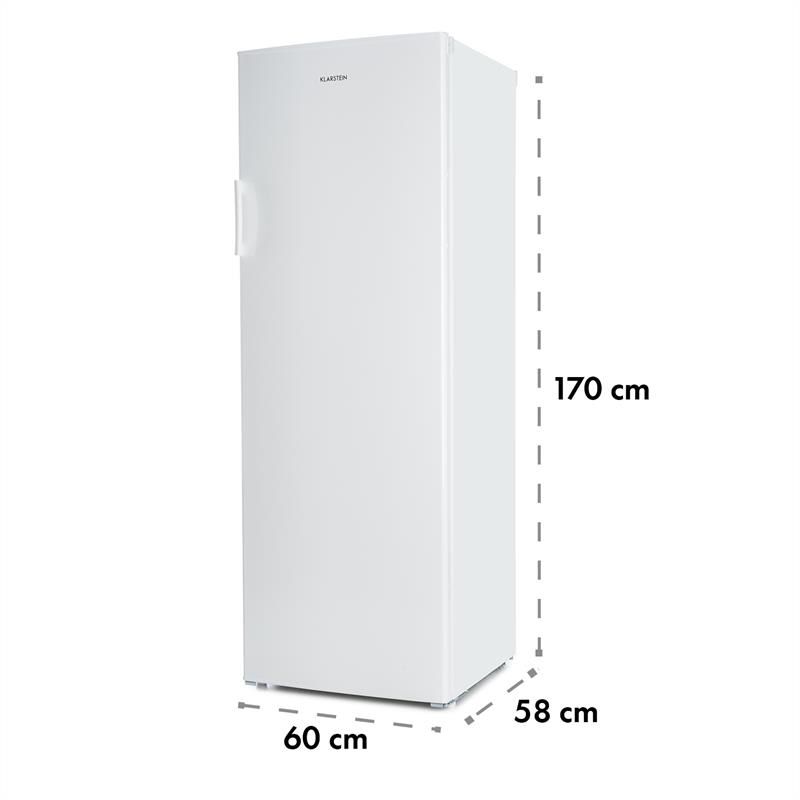 Klarstein Iceblokk 225, biela, mraznička, 212 l, 7 poschodí, 198 kWh/a, A++ – Obrázok 4