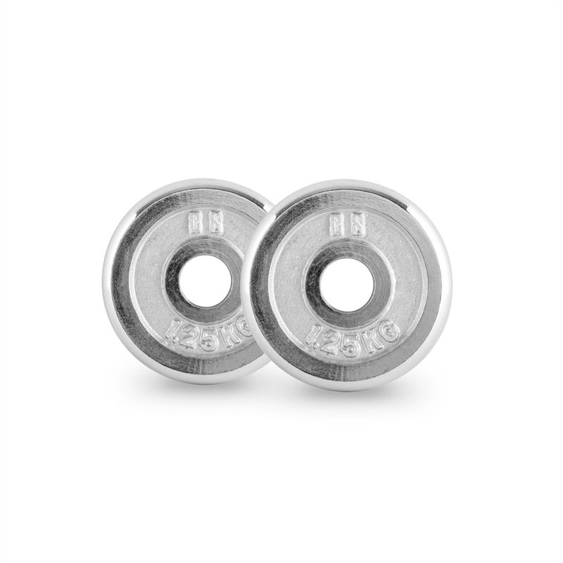 Capital Sports CP 1.25, závažie na činky, pár, 30 mm, 1,25 kg, pochrómované, leštené