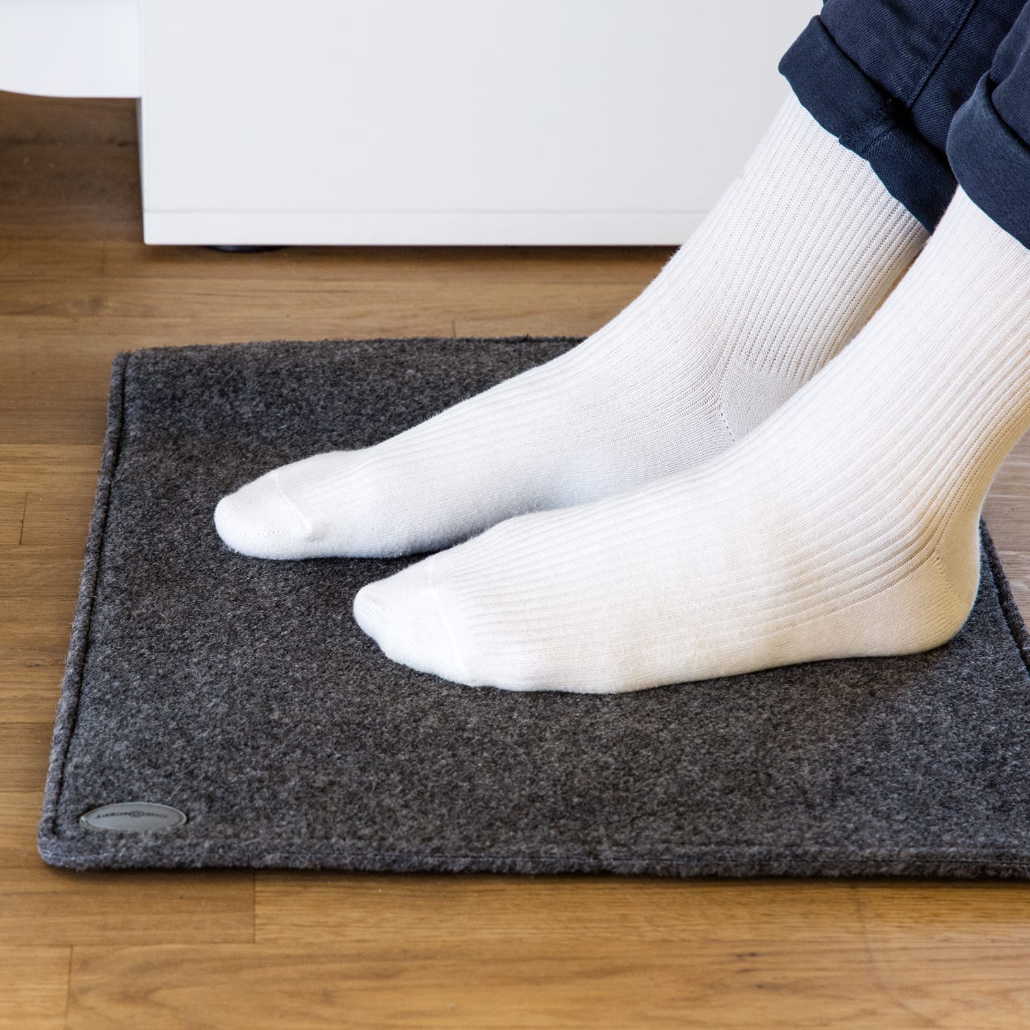 OneConcept Magic-Carpet, výhrievacia podložka, 75 W, 40 x 60 cm, 3 úrovne ohrevu, antracit – Obrázok 3