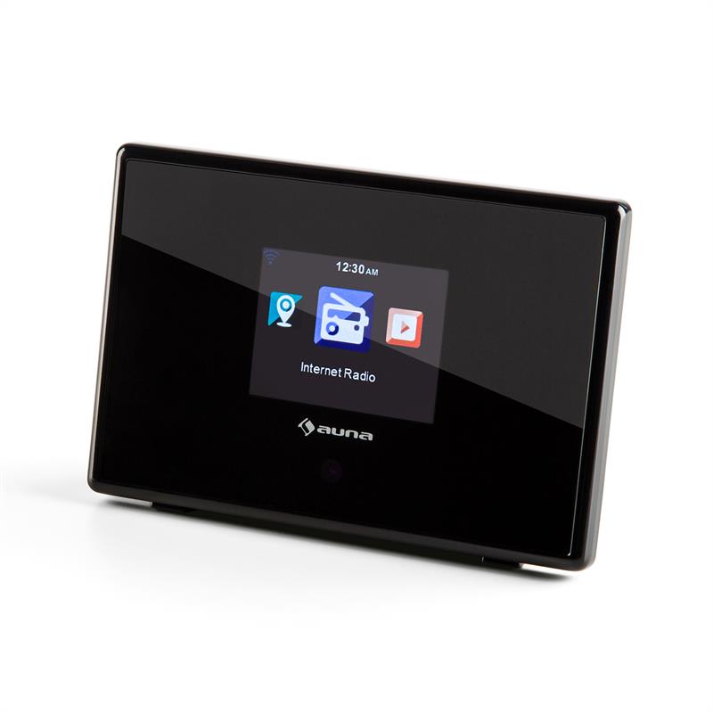Auna iAdapt 240, čierny, adaptér internetového rádia, WLAN, 2,4" TFT farebný displej, linkový výstup – Obrázok 5