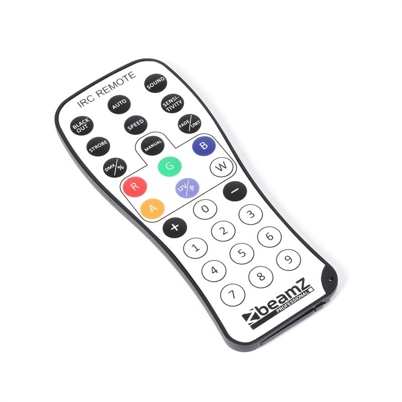 Beamz BPP210, LED PAR reflektor, 64 18 x 12 W 4-v-1 LED diód, vrátane diaľkového ovládača – Obrázok 3