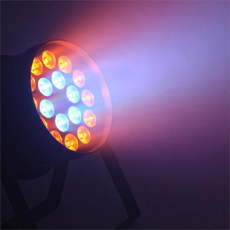 Beamz BPP210, LED PAR reflektor, 64 18 x 12 W 4-v-1 LED diód, vrátane diaľkového ovládača – Obrázok 5