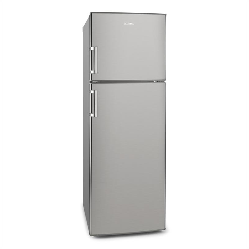 Klarstein Height Cool C, ušľachtilá oceľ, kombinácia chladničky s mrazničkou, 234/77 l, 2-dverová, A++