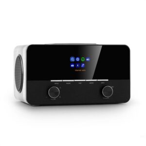Auna Connect 150 WH 2.1 Internetradio Mediaplayer WiFi LAN USB DAB+ FM RDS AUX