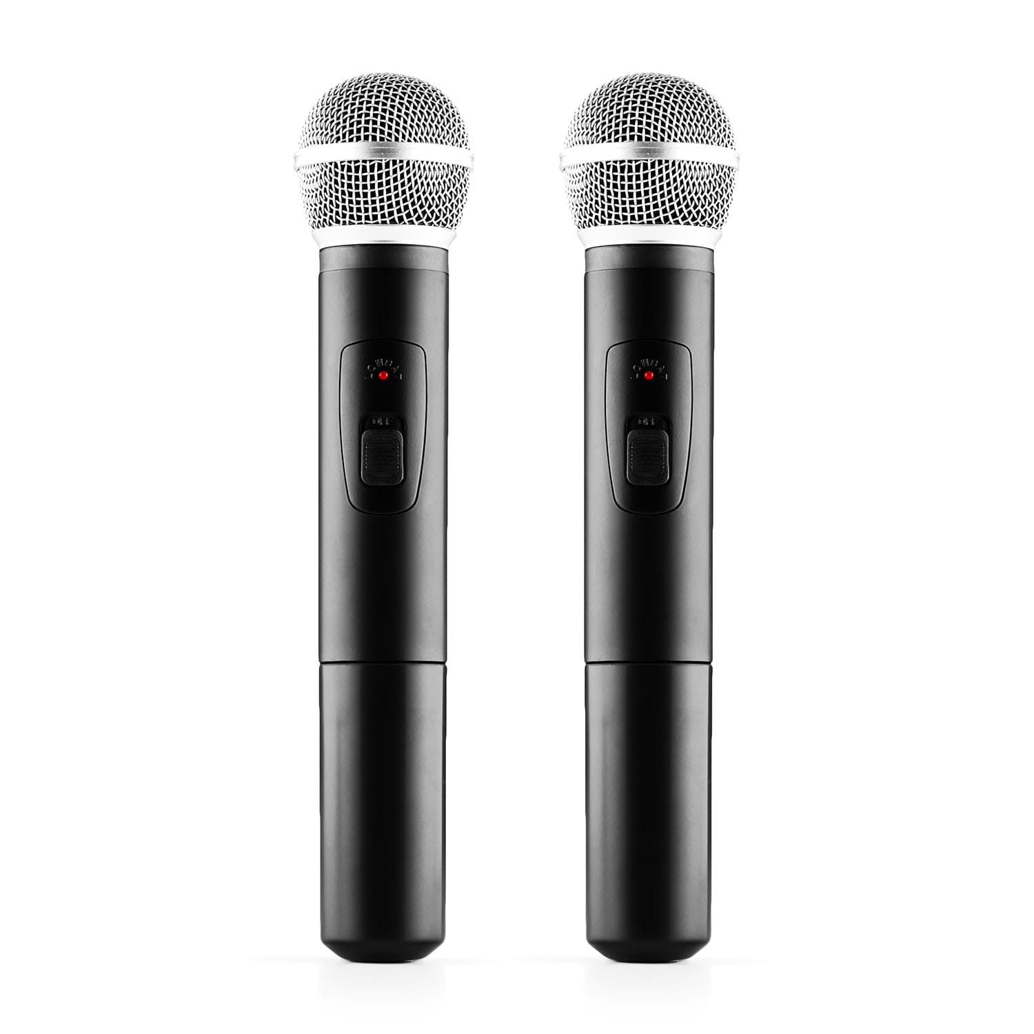 Auna Pro VHF-400 Duo 1, 2-kanálová sada VHF bezdrôtových mikrofónov, 1 x prijímač, 2 x ručný mikrofón – Obrázok 4