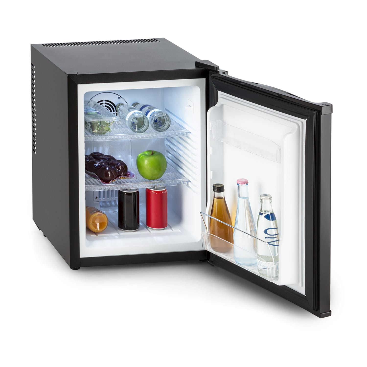 Klarstein Happy Hour, čierna, minibar, chladnička, 32 l, nehlučná, A+ – Obrázok 3