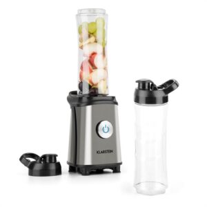 Klarstein Tuttifrutti, kovový, mini mixér, 350 W, 600 ml, krížové čepele, bez BPA