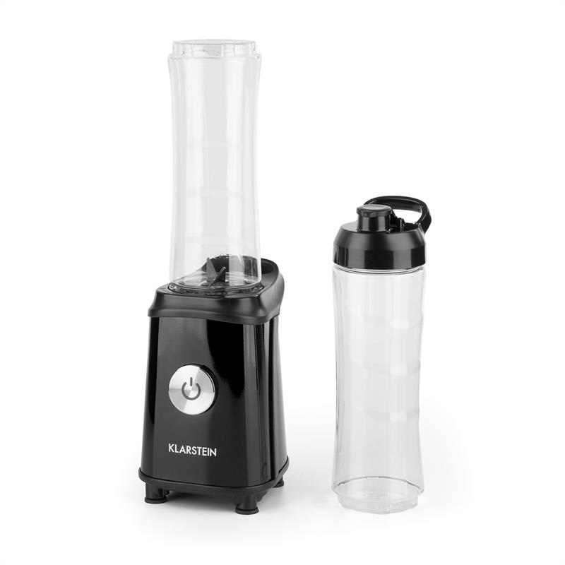 Klarstein Tuttifrutti, čierny, mini mixér, 350 W, 800 ml, krížové čepele, bez BPA – Obrázok 4