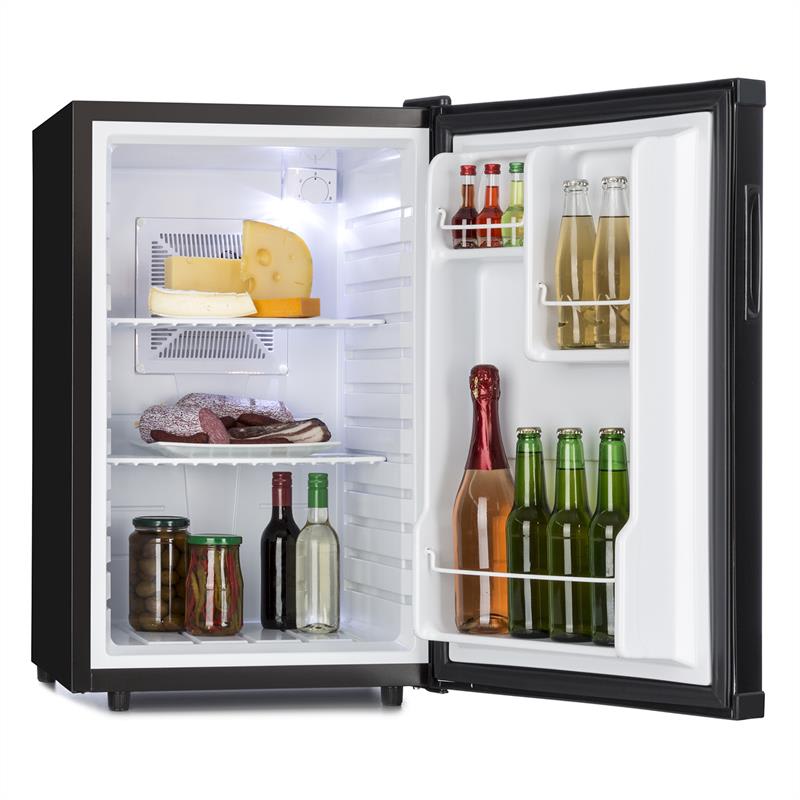 Klarstein Beerbauch chladnička minibar, 65 l, trieda A, čierna – Obrázok 5