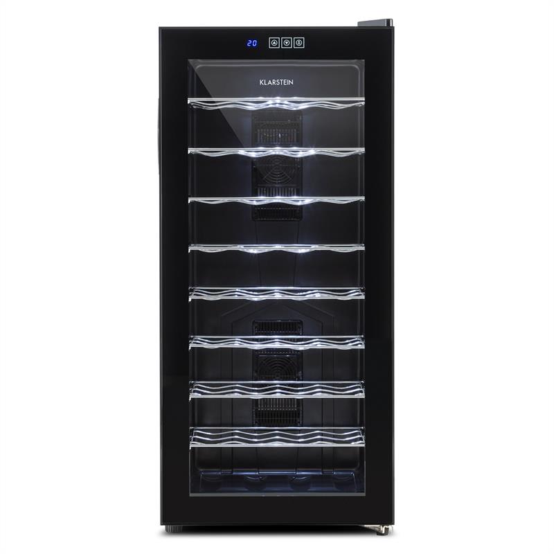 Klarstein Vivo Vino, termoelektrická vinotéka, 36 fliaš, 118 l