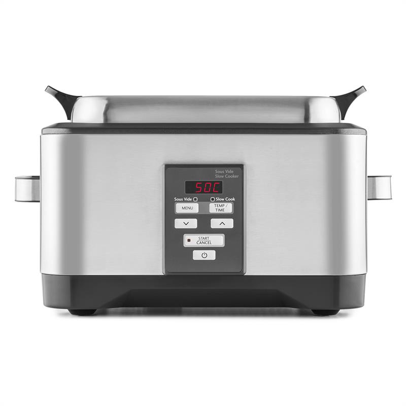 Klarstein Deepdive, sous-vide hrniec, hrniec pre pomalé varenie, 8 l, 550 W, ušľachtilá oceľ, leštená – Obrázok 2