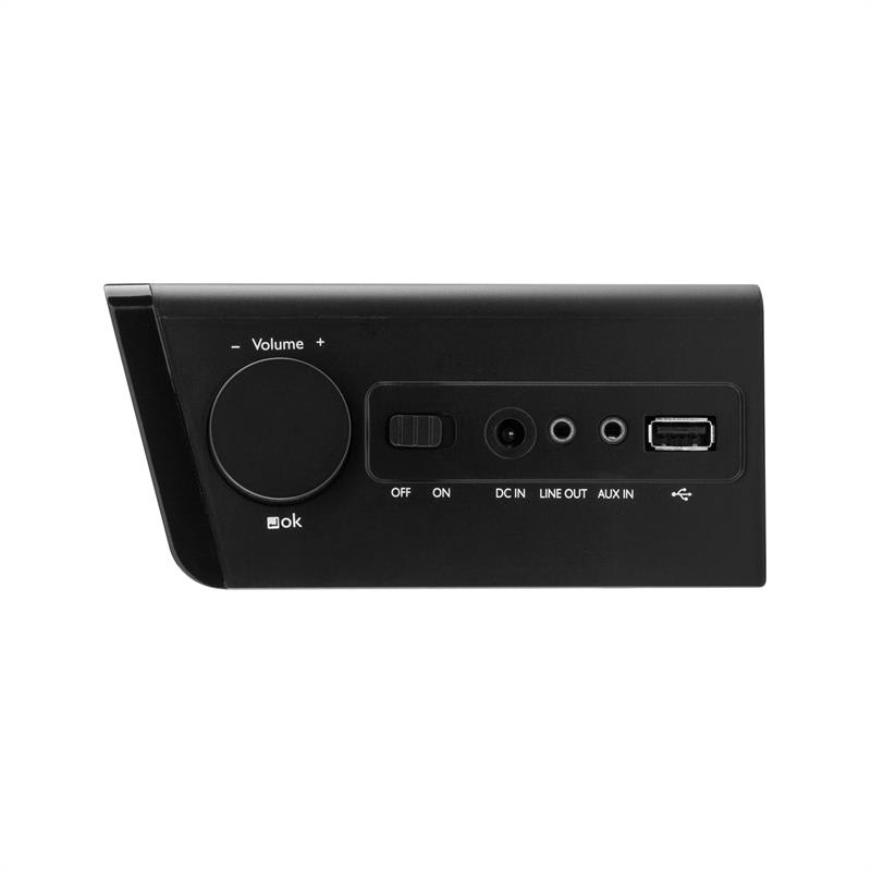 Auna KR-190, čierne, internetové kuchynské rádio, zabudovateľné, WiFi, riadenie cez aplikáciu, 3,2" TFT displej – Obrázok 3