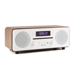 Auna Melodia CD, orech, DAB+/FM stolové rádio, CD prehrávač, bluetooth, alarm, opakované budenie