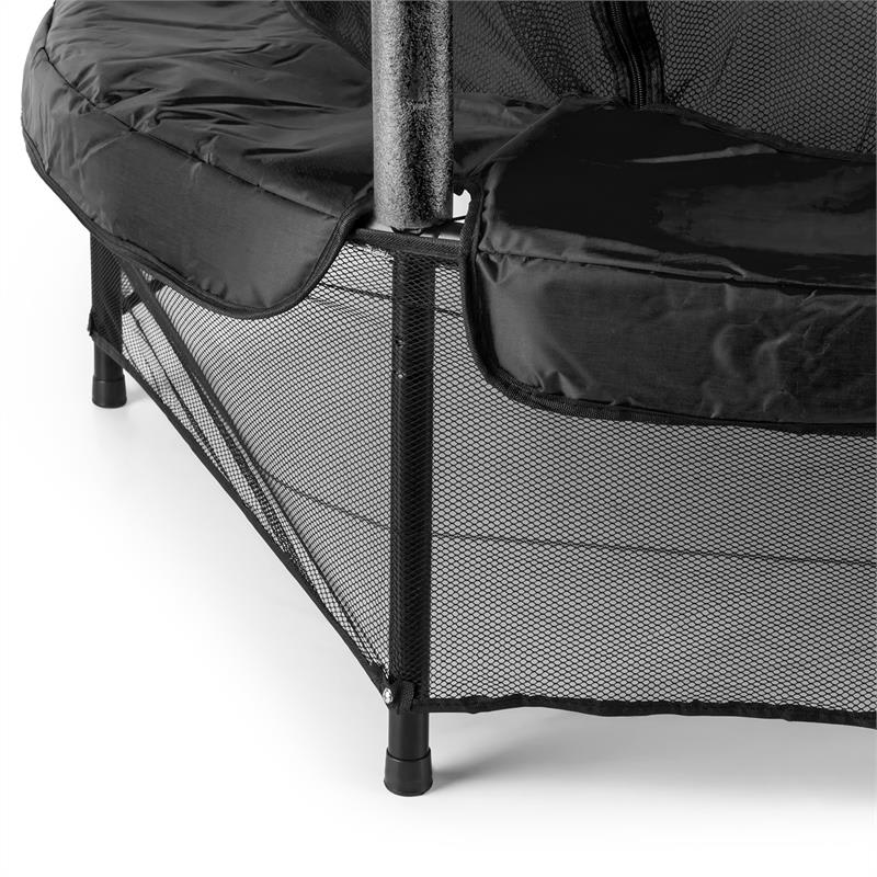 KLARFIT Rocketkid, trampolína, Ø140cm, bezpečnostná sieť, bungee pruženie, od 3 rokov – Obrázok 3