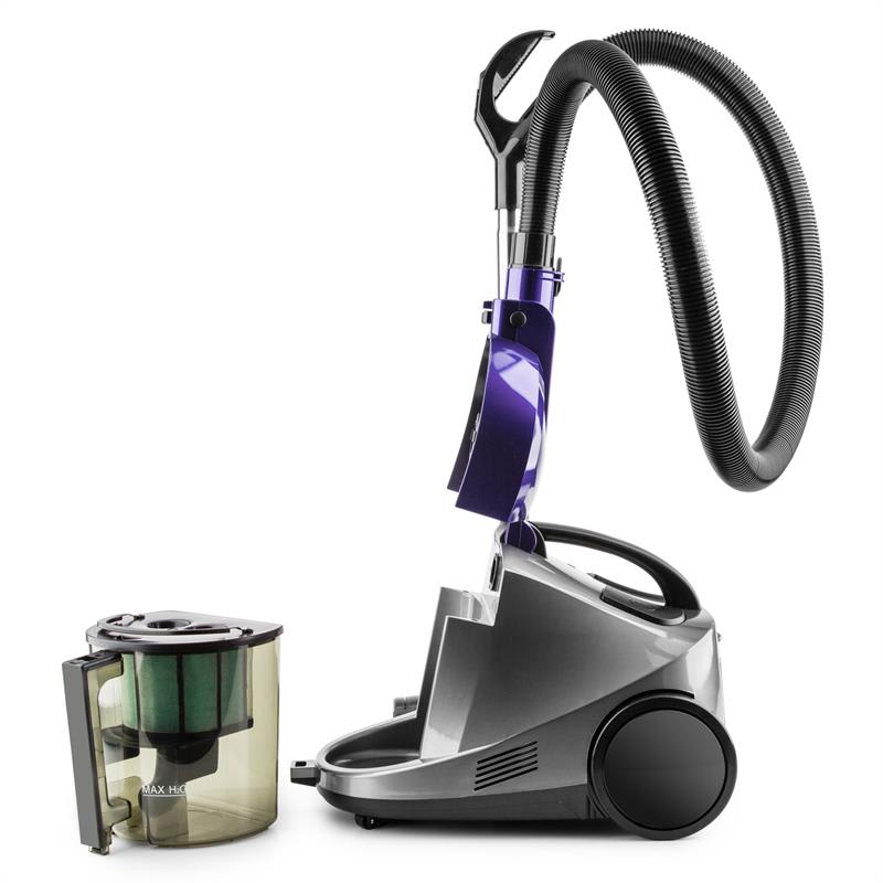 OneConcept Aquapura, fialový, vodný vysávač, mokré/suché vysávanie, HEPA filter – Obrázok 4