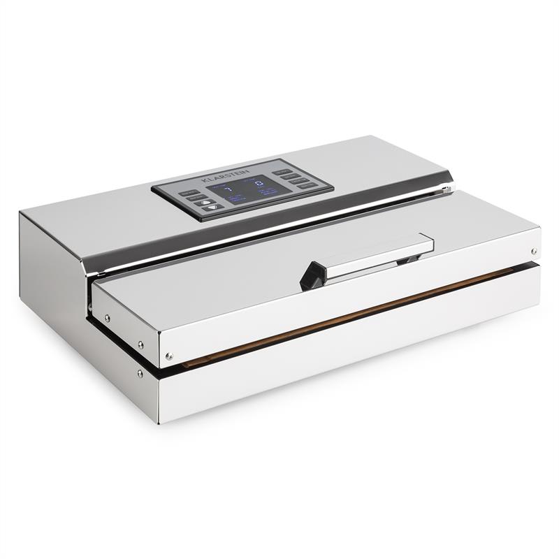 Klarstein Foodlocker Chef, vákuovač, -0,95 bar, 20 l/min./31 cm, ušľachtilá oceľ – Obrázok 2