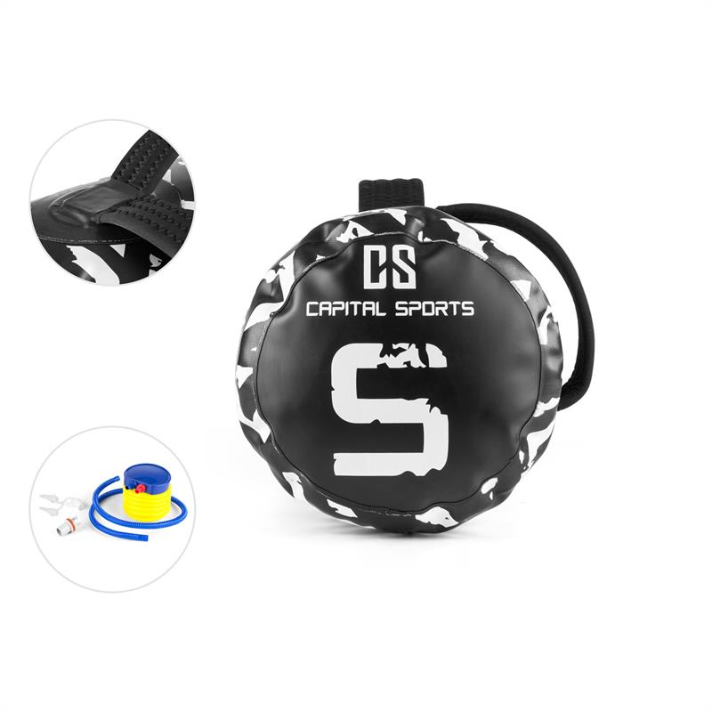Capital Sports Hydropow, záťažové vrece, aqua bag, veľkosť S, 40 l, 85 x 25 cm, vinyl – Obrázok 3
