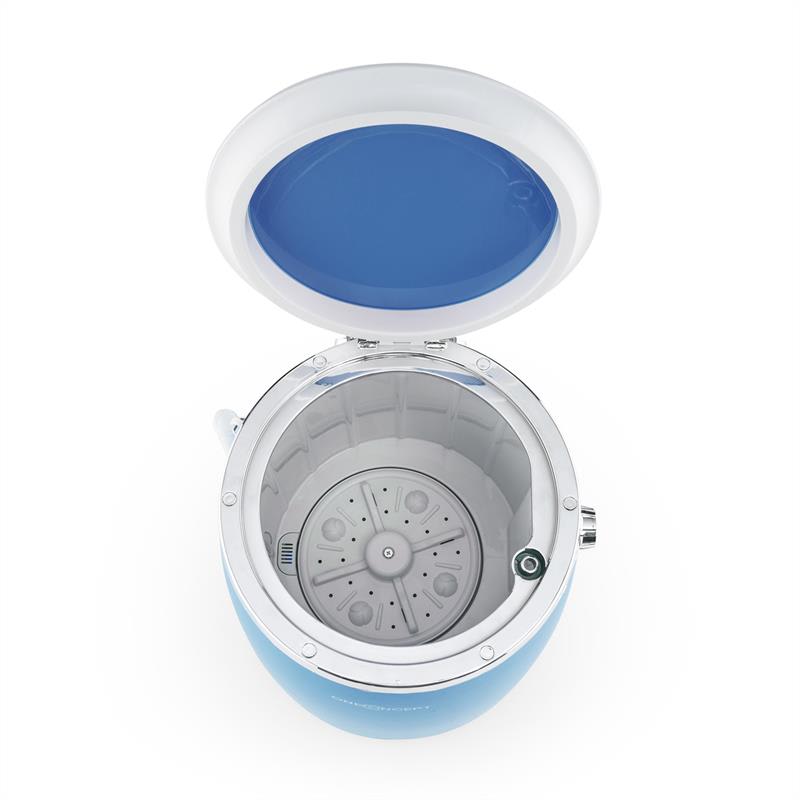 OneConcept Ecowash-Pico, modrá, mini práčka, funkcia žmýkania, 3,5 kg, 260 W – Obrázok 3