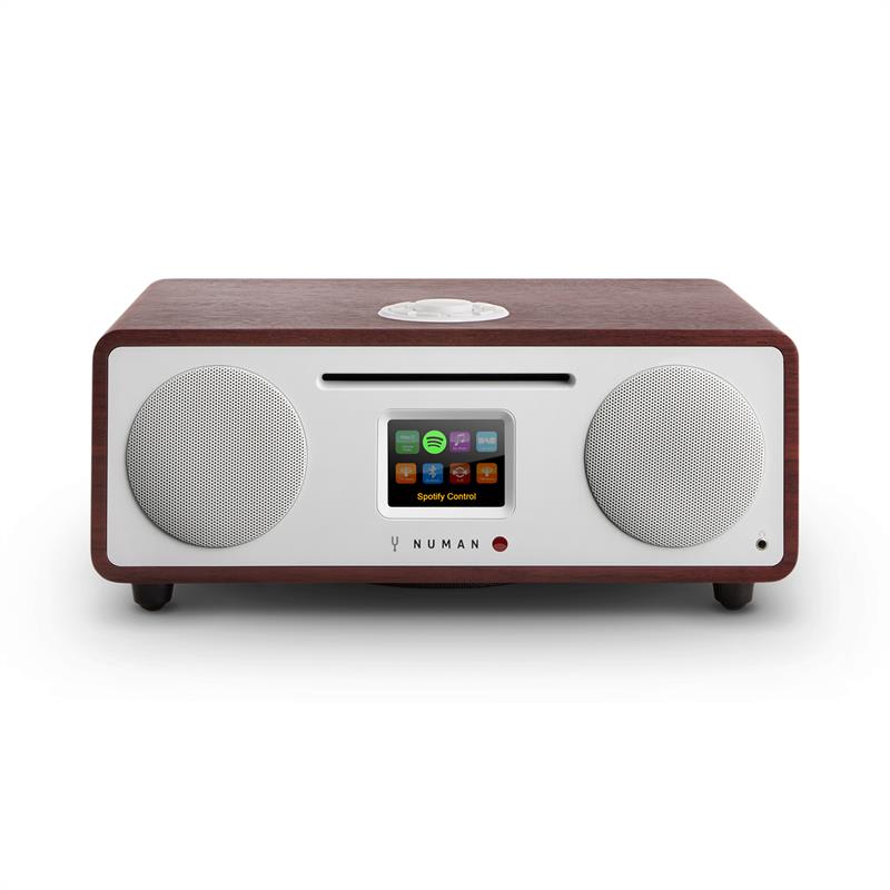 Numan Two, wenge, 2.1 internetové rádio, CD, 30 W, bluetooth, Spotify Connect